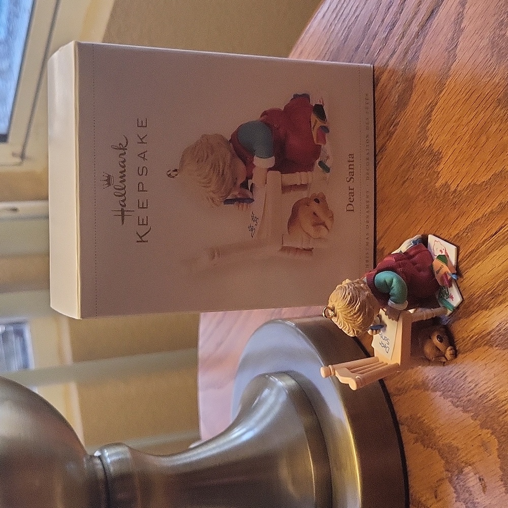 Hallmark Dear Santa ornament